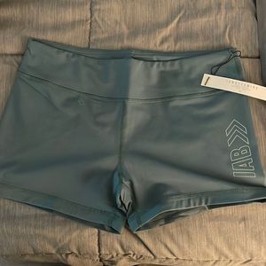 Teal 3inch IAB (IAmBecoming) athletic no ride shorts. Brand New. Never Worn